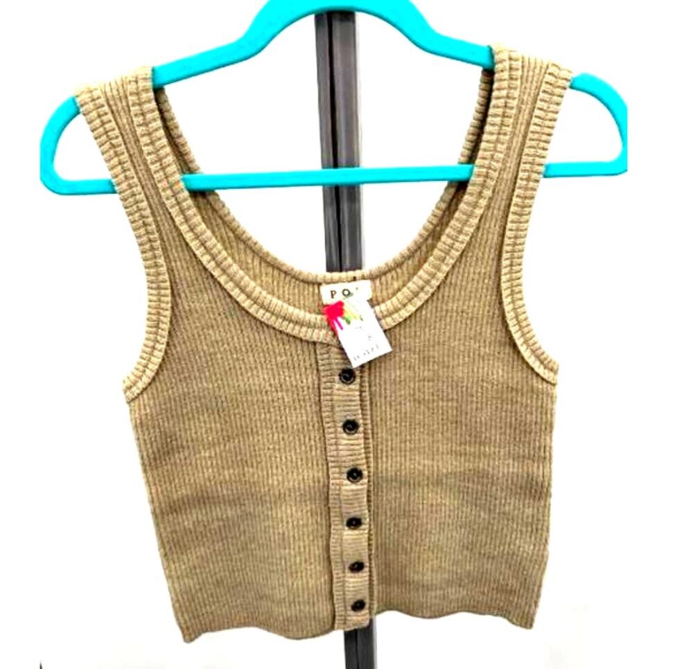 POL Knit Tank Top (New) L